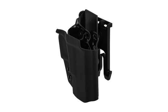 ANR Design Nidhogg Glock 19 OWB holster is made from black Kydex